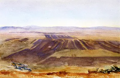 The Plains from Nazareth John Singer Sargent